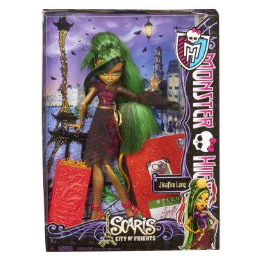 !AVAILABLE NOW! Monster High - SCARIS - The City of Frights - Jinafire Long