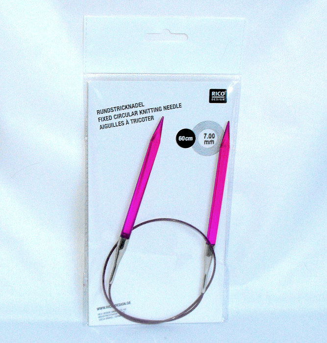 Fixed Circular Knitting Needle - 7mm